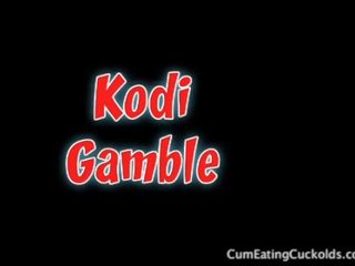 Kodi produces Her Cuc Husband Eat Cum From Her Pussy