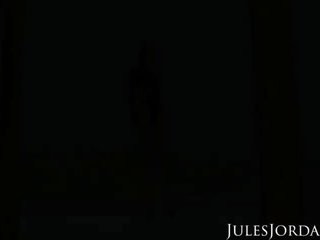 Jules йорданія - marley brinx міжрасовий груповий секс