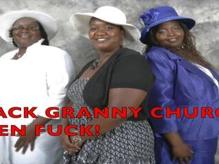Black Granny – Church then Fuck, Free x rated film c5