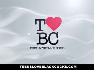 Teensloveblackcocks-hot rambut pirang dibutuhkan colossal hitam tusukan